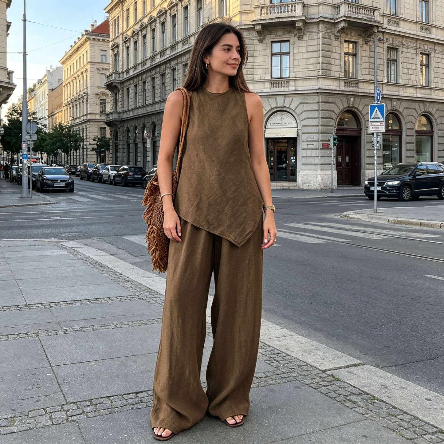 🔥 Időkorlátos 10% kedvezmény 🔥 Pamut, légáteresztő, bőrbarát kétrészes szett! 🌿 Bő szabás, takarja a hibákat, nem izzaszt