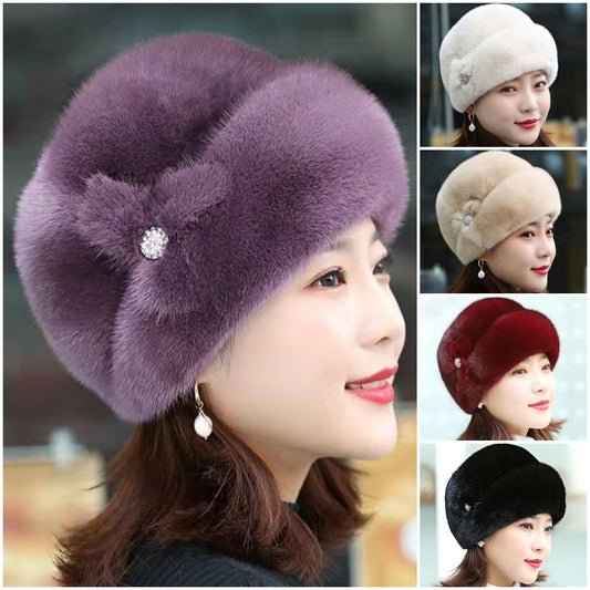 👒Nova zimska modna topla plišasta kapa 4146857
