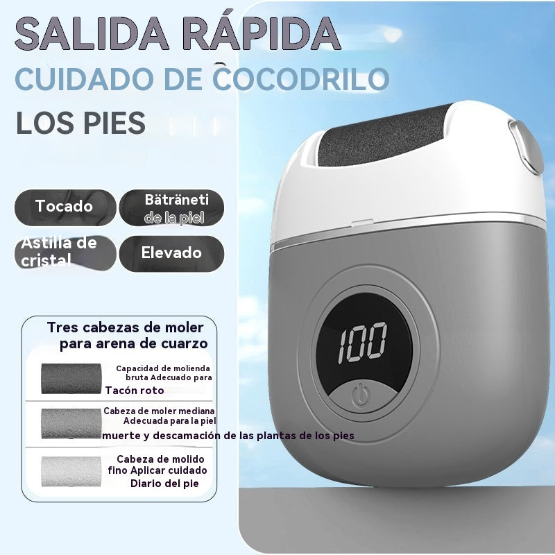 🦶🛁🔥Nuevos rodillos eléctricos para pies, elimina la piel muerta de los talones, rodillos eléctricos para pies, adecuados para el cuidado de los pies. 4196203