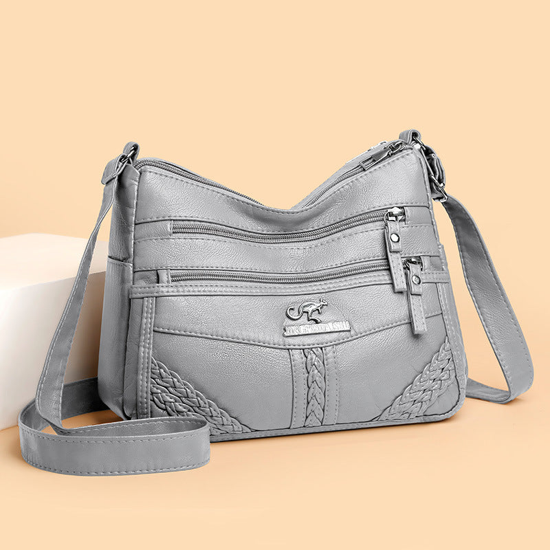 【🔥30% OFF】】Elegancka torba na ramię z miękkiej skóry o dużej pojemności