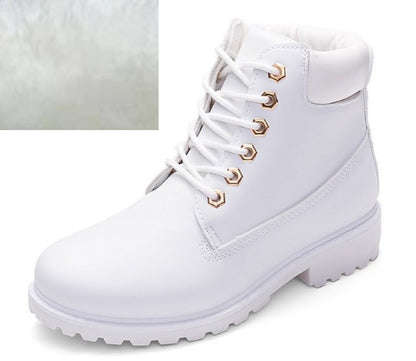 ♥️♥️【Nowy produkt】Męskie buty Martin, styl brytyjski, buty robocze wyściełane polarem, wysokie, retro, duże rozmiary-4169782