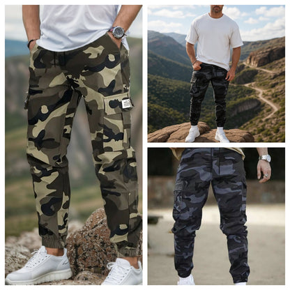 🛠️ SLEVA 60 %! 👖 Odolné taktické pracovní kalhoty – směs nylonu a bavlny, mnoho funkčních kapes, ideální pro práci venku 🌲 4237911