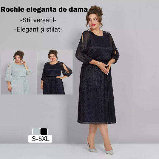 💖💖【S-5XL】🍁🍂Elegancka sukienka jesienno-zimowa w nowym stylu