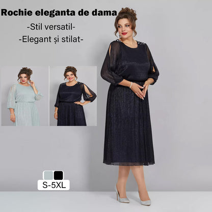 💖💖【S-5XL】🍁🍂Elegancka sukienka jesienno-zimowa w nowym stylu