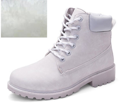 ♥️♥️【Nowy produkt】Męskie buty Martin, styl brytyjski, buty robocze wyściełane polarem, wysokie, retro, duże rozmiary-4169782