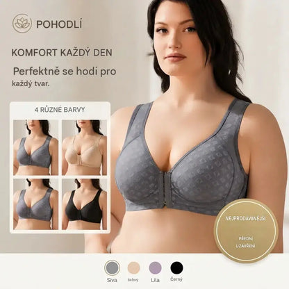 ⏳🔥Kupte jeden a dostanete dva🔥【3dílná】Vysoce kvalitní bezešvá push-up podprsenka, módní a sexy