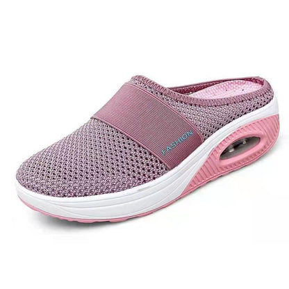 🔥✨【35-43】2025 sandały damskie z poduszką powietrzną z siateczki hollow mesh✅miękkie i wygodne✅lekkie i oddychające✅modne i swobodne-3977402