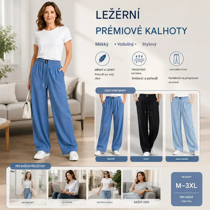 🔥👖【S-3XL】Nové, vysoce kvalitní, měkké, volnočasové kalhoty z roku 2026.