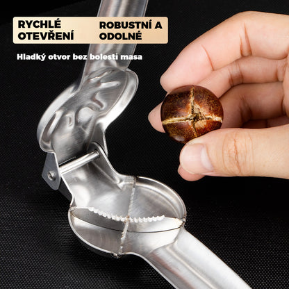 🌰Kuchyňský kráječ na kaštany, snadno se otevírá jedním stisknutím, bez poranění rukou 4155318