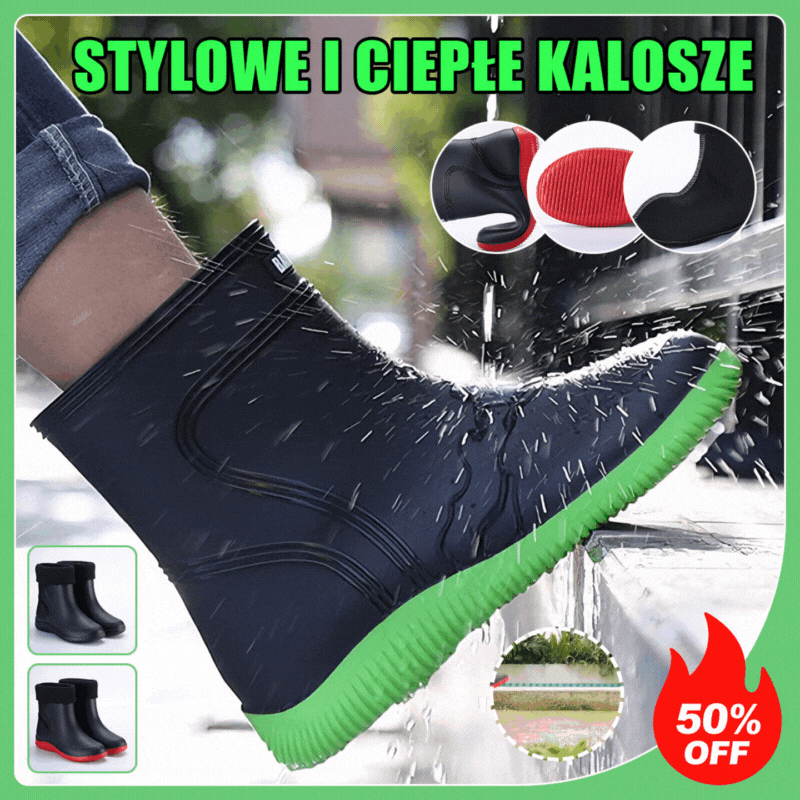 ♥️♥️【Nowy produkt】Ciepłe, wodoodporne, bawełniane buty outdoorowe i śniegowce wyściełane polarem-4166469