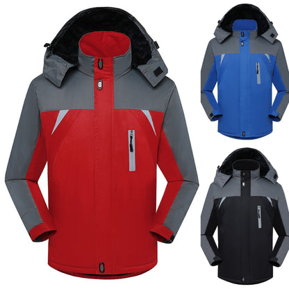 🔥🧥【L-6XL】Modna, uniwersalna gruba polarowa kurtka na zimę, ocieplana kurtka na jesień i zimę, unisex.-3800333