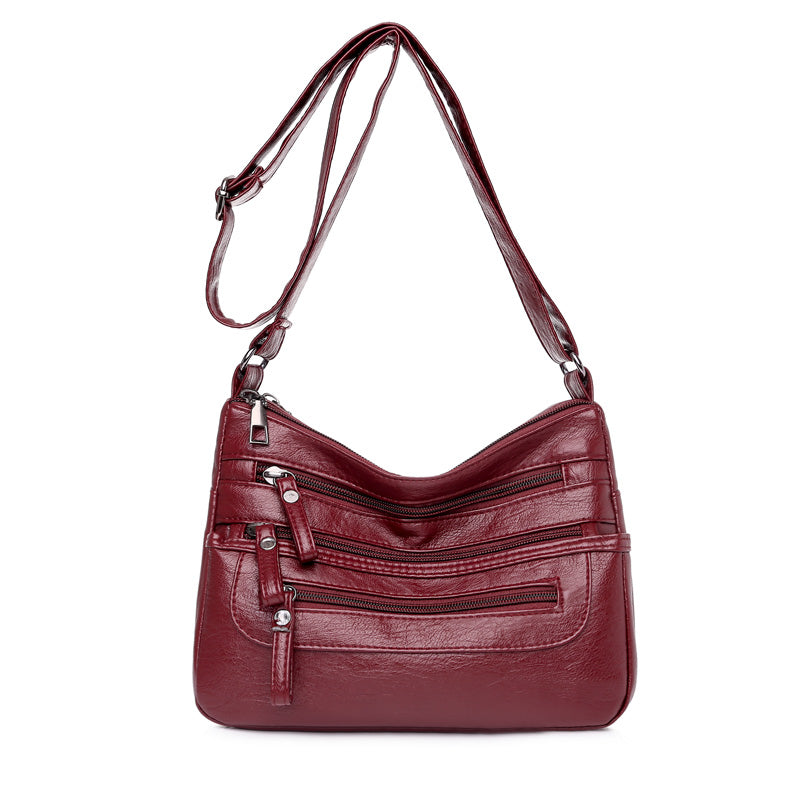 🔥👜【Popust na novi proizvod】Nova modna torba za rame od mekane kože velikog kapaciteta, otporna na habanje 4144859