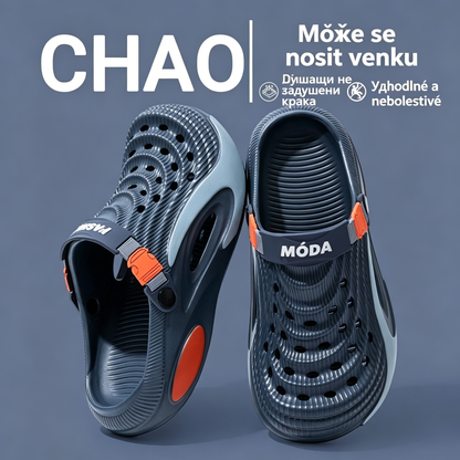 👟 Sleva 50 % 🌬️ Pánské univerzální sandály s tlustou podrážkou z EVA: protiskluzové, super lehké a prodyšné, ideální na pláž, sport i každodenní nošení 🏃‍♂️