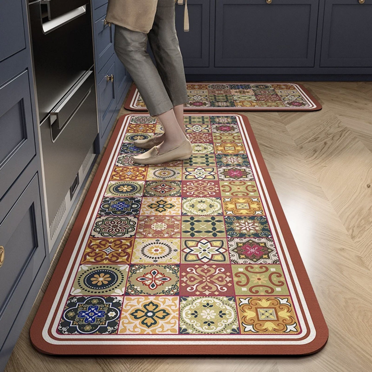 💥💥💥【40*60+40*120cm】Maty antypoślizgowe i bardzo chłonne do kuchni i łazienki 4210244