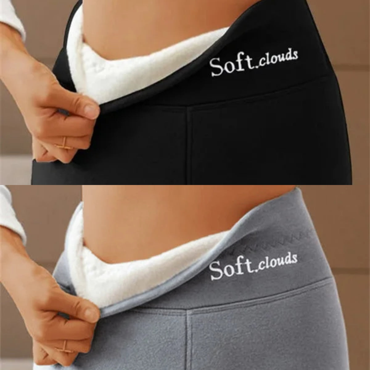 🔥🔥Kup jeden, drugi dostaniesz gratis🔥🔥[S-5XL] 2024 Kaszmirowe legginsy termiczne z wysokim stanem na jesień i zimę, można nosić na zewnątrz
