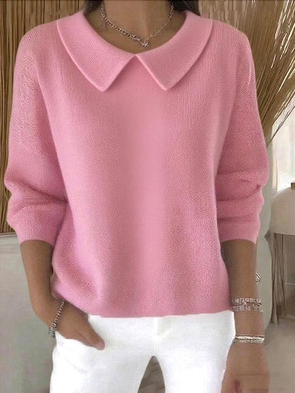 🔥✨【Nuevo estilo de otoño】【S-3XL】Cómoda camiseta de manga larga con cuello en V para otoño e invierno.