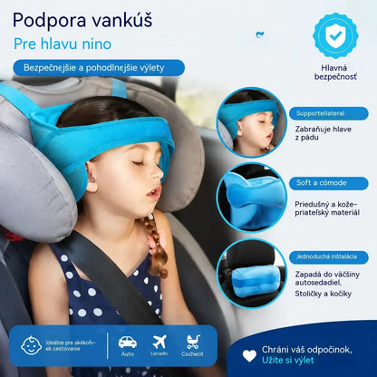 🚗 Poslední den – sleva 50 %! 😴 Nastavitelná opěrka hlavy do auta navržená pro pohodlný odpočinek – měkká, pohodlná a poskytuje skvělou oporu, zabraňuje padání hlavy a umožňuje vám pohodlně si zdřímnout během cest.
