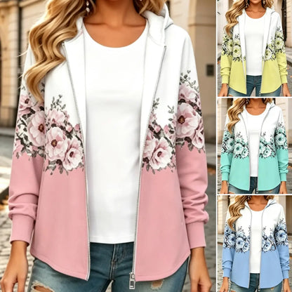 🔥 Novinka – sleva 50 % 🥰【S–5XL】Stylová zimní bunda s kapucí a potiskem, nová kolekce 2026