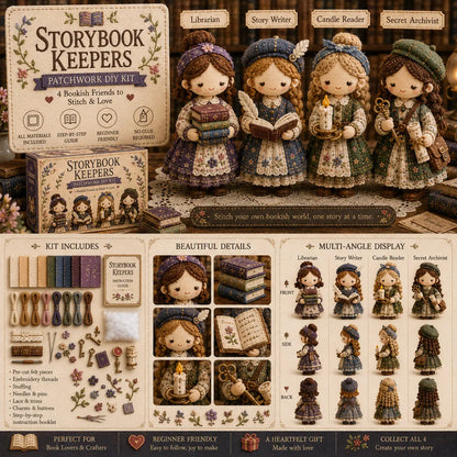 🧵🎁Poslední den: Využijte slevu 49 %!  Miniaturní patchworková sada ze série Miniature World.