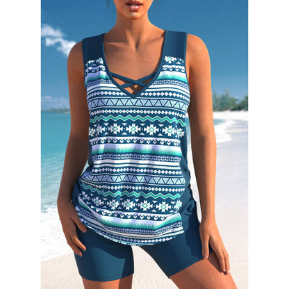 🏖️ Poslední den s 50% slevou【S-5XL】Nové lehké plavky s módním potiskem, rychleschnoucí materiál, prodyšné a pohodlné.🌊👙