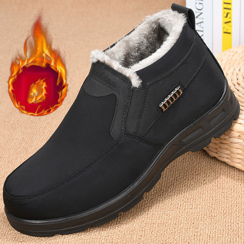 💥👞✨【50% popust】Moški zimski bombažni čevlji, debel flis, nedrseči in topli