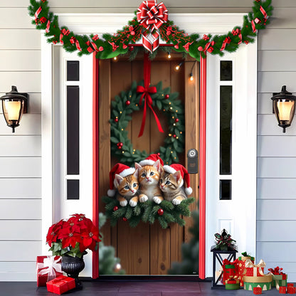 🎄 Venta anticipada de Navidad: 🎅 Decoraciones navideñas para puertas 4130249