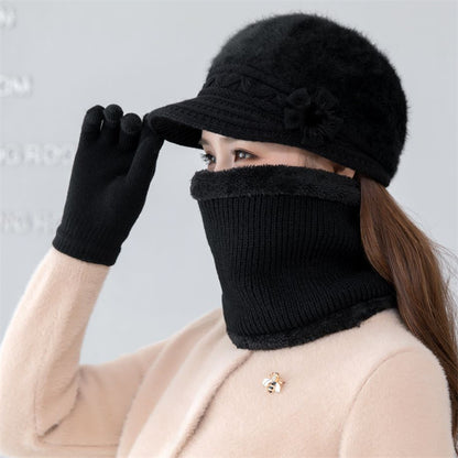 💥 49% OFF-【Czapki+Szalik+Rękawiczki】 Stylowa czapka pluszowa na jesień i zimę-3807893