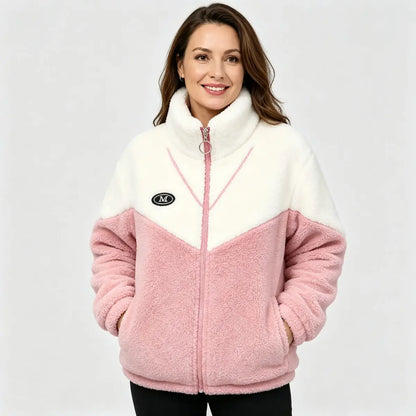 🔥🐏【M-4XL】Téli béléssel ellátott pamutkabát, vastag báránygyapjú bélés, meleg kabát
