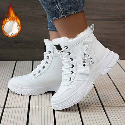 🔥【50% ZNIŻKI】🥰🥰【35-45】Zimowe damskie buty śniegowe zapinane z boku na zamek-3855151