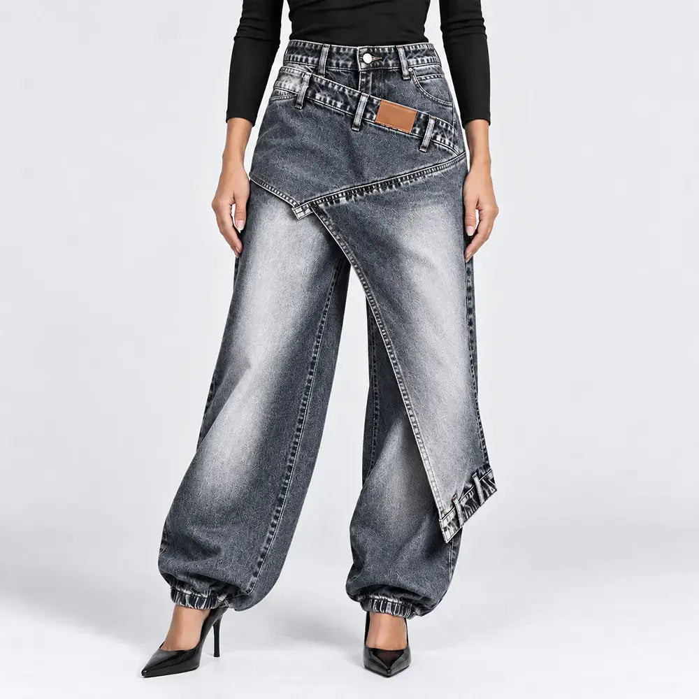 ✨👖【XS-3XL】Modne in udobne kavbojke s širokimi hlačnicami 💞
