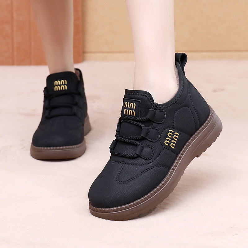 🔥【Velikosti 35-41】Nové teplé sněhule z tlustého fleecu, protiskluzová silná podrážka, měkké a pohodlné 4168942