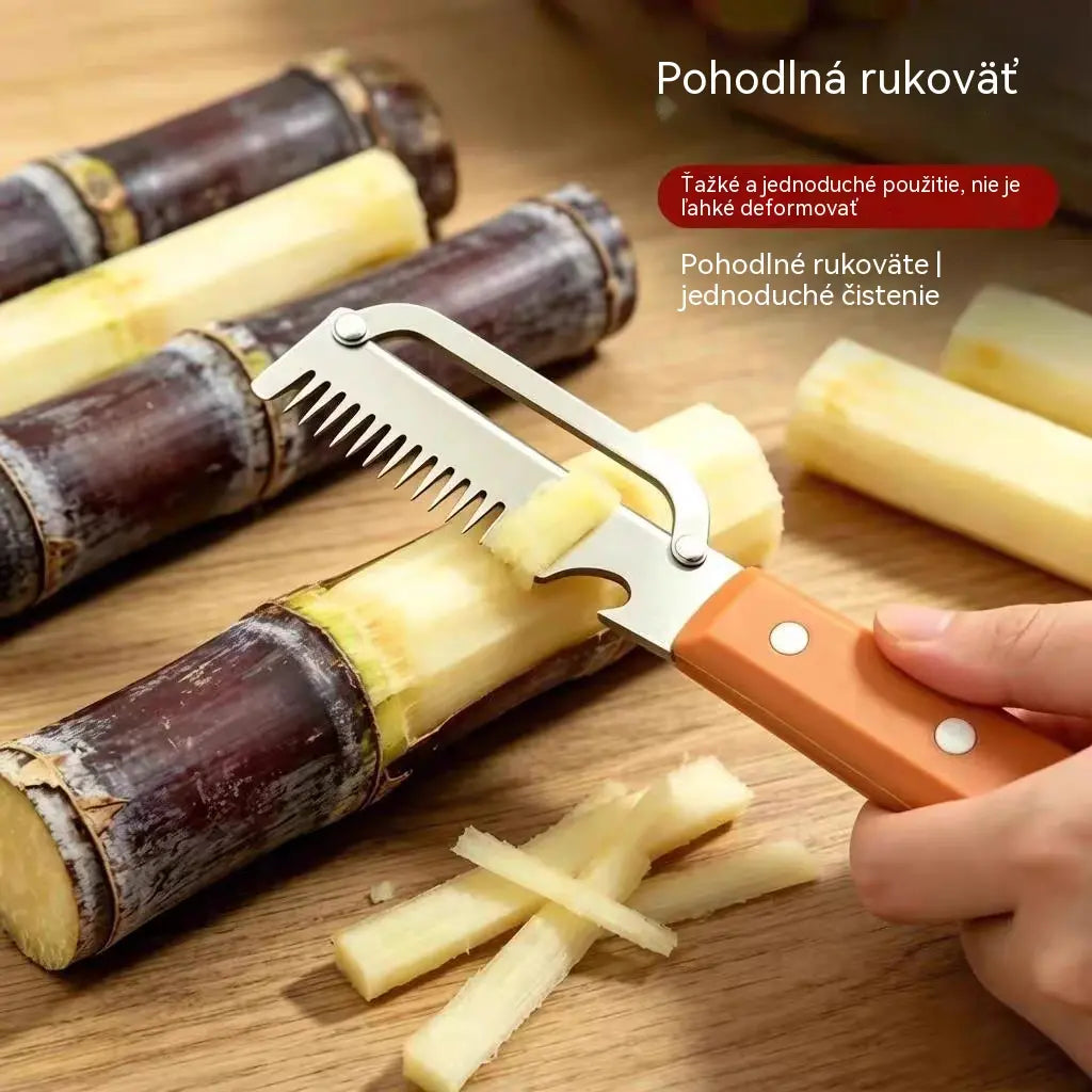 🔪💥Koupit 1 a získat 1 zdarma💥Multifunkční kráječ a škrabka z nerezové oceli🧅