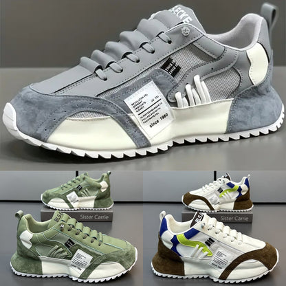 ✨🌈【39-47】Zimowe nowe, wysokiej jakości męskie modne buty na co dzień z grubą podeszwą