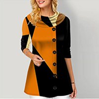 🔥🎄【S-5XL】2024 Nowy Świąteczny Ciepły Bawełniany Wygodny Casual Drukowany Modny damski top z długim rękawem
