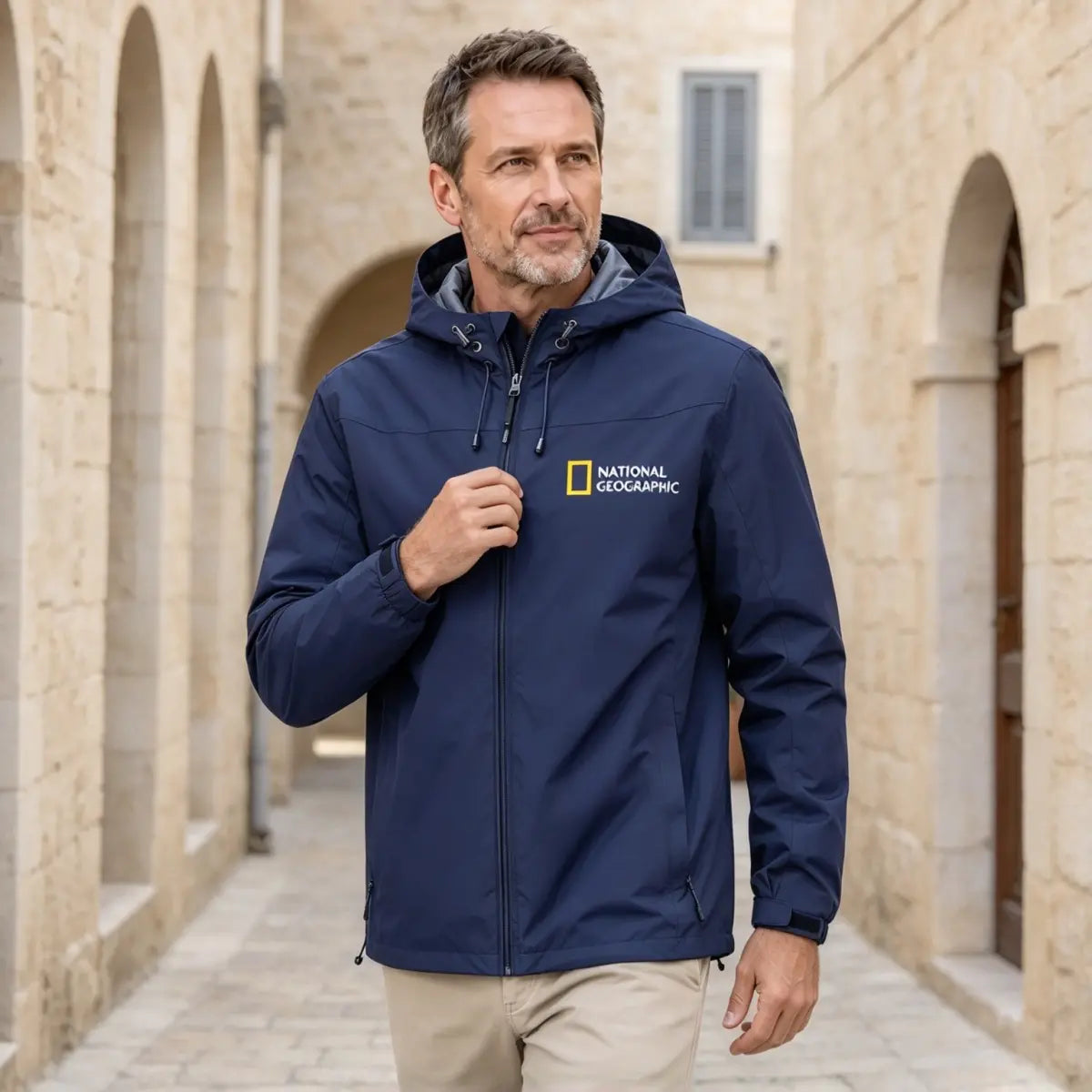 ❄️🧥【Unisex】Jesensko-zimska unisex casual vetrovka 🌧️❄️💨, vodoodporna in topla, 3 v 1 praktična jakna 🆒