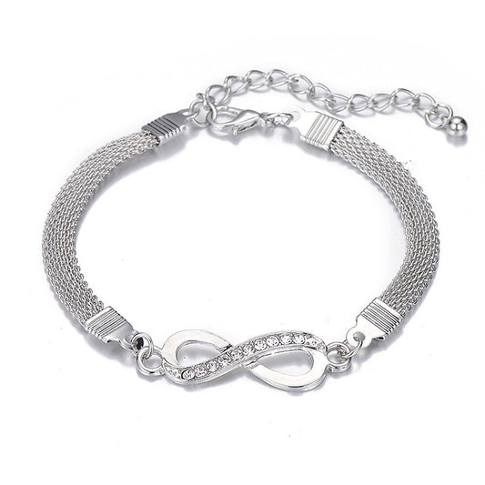 【🎁Kupte 1 a získejte 1 zdarma】✨Stříbrný náramek pro štěstí 925 pro ženy