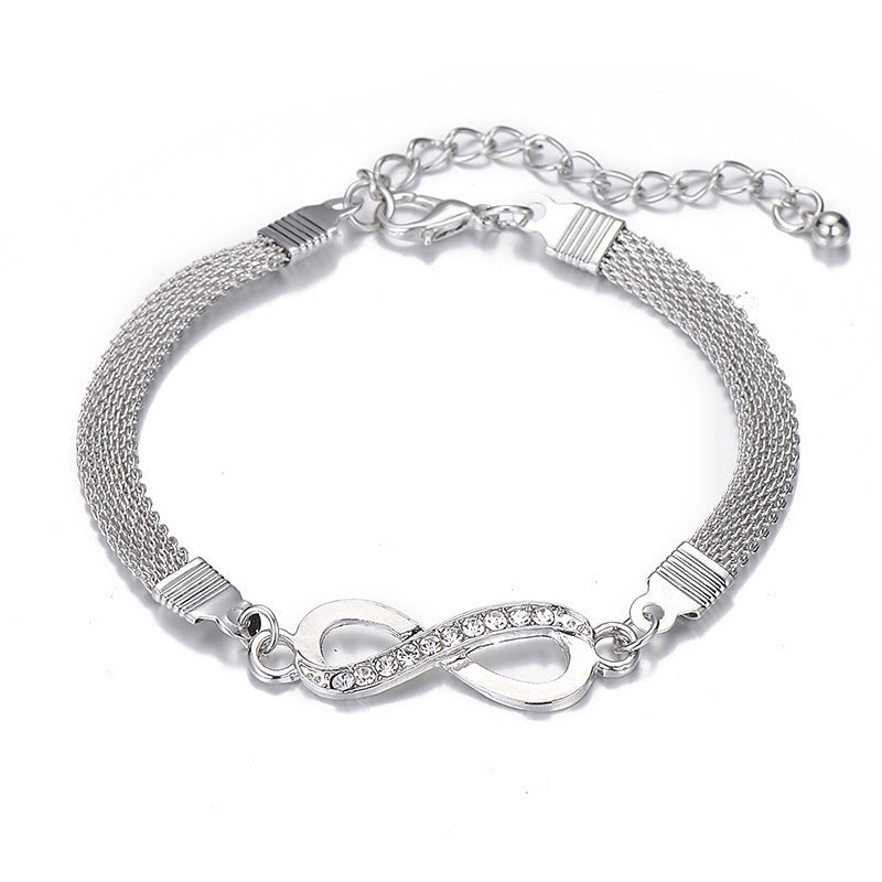 【🎁Kupte 1 a získejte 1 zdarma】✨Stříbrný náramek pro štěstí 925 pro ženy