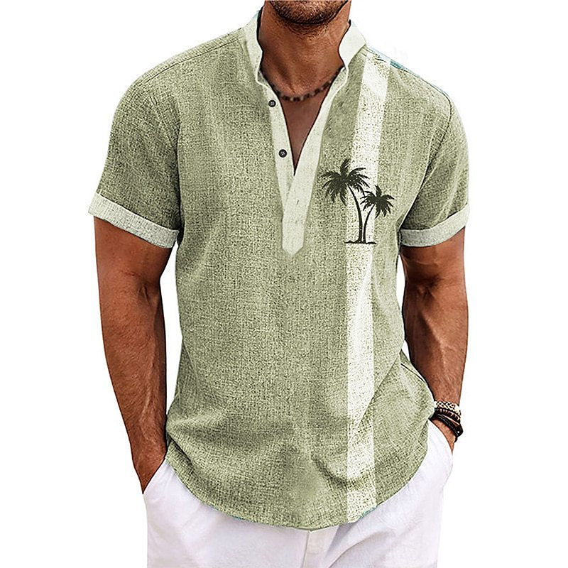 🧢🌴【S-6XL】Pánská ležérní košile 2026 ☀️ Z bavlny, ideální na dovolenou
