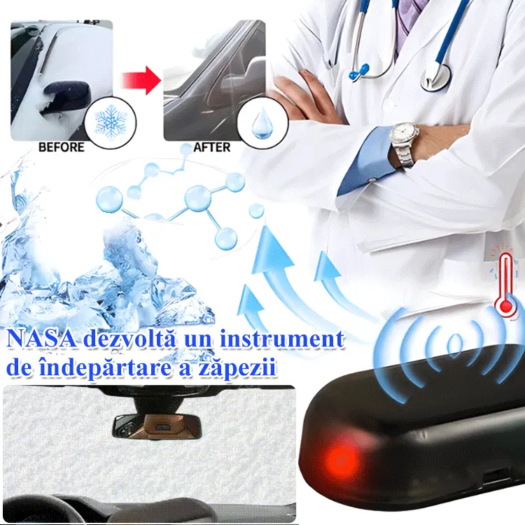 ❄Nářadí na odklízení sněhu z automobilů, speciální nástroje na odmrazování a tání sněhu z oken