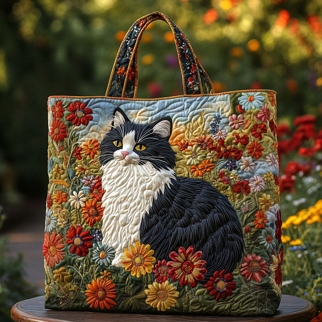 ✨👜Torba z nadrukiem kwiatowym (szer. 43 cm, wys. 40 cm) 4251020