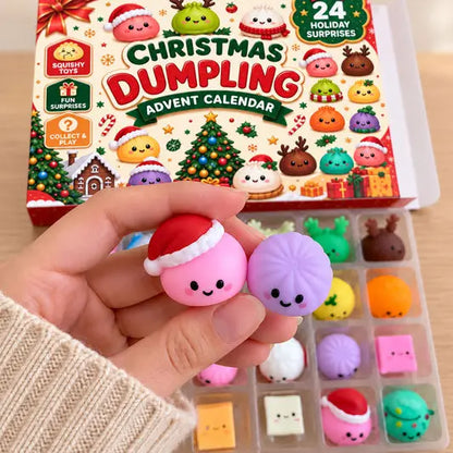 🥰🥰 Čtyřiadvacet dní se squishy – DIY dušená houska hračka slepá taška dárek
