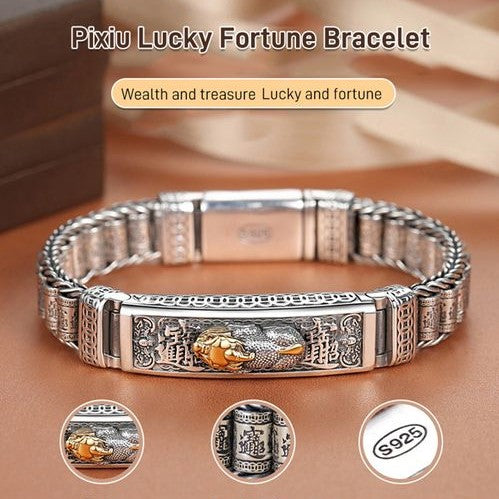 【Vásárolj 1-et, kapsz 1-et ingyen】2025-es új 925 sterling ezüst szerencsés karkötő-4126122