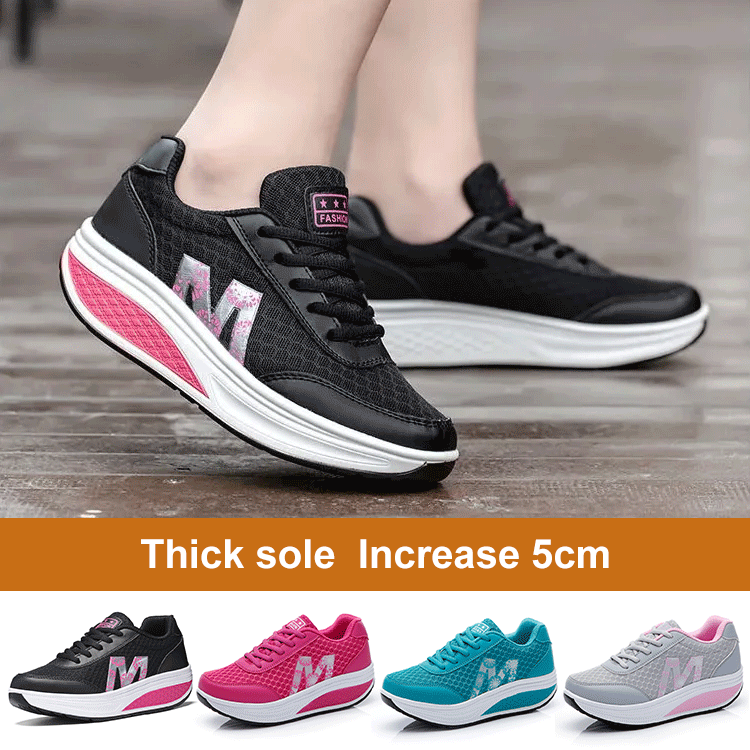 🔥【35-43】🦄 Letnie modne damskie siateczkowe oddychające lekkie i wygodne buty sportowe-4083278
