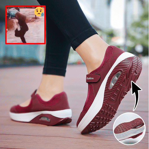 🔥【35-42】2024 nowe buty damskie z niską cholewką i siateczką na poduszce powietrznej-3702078