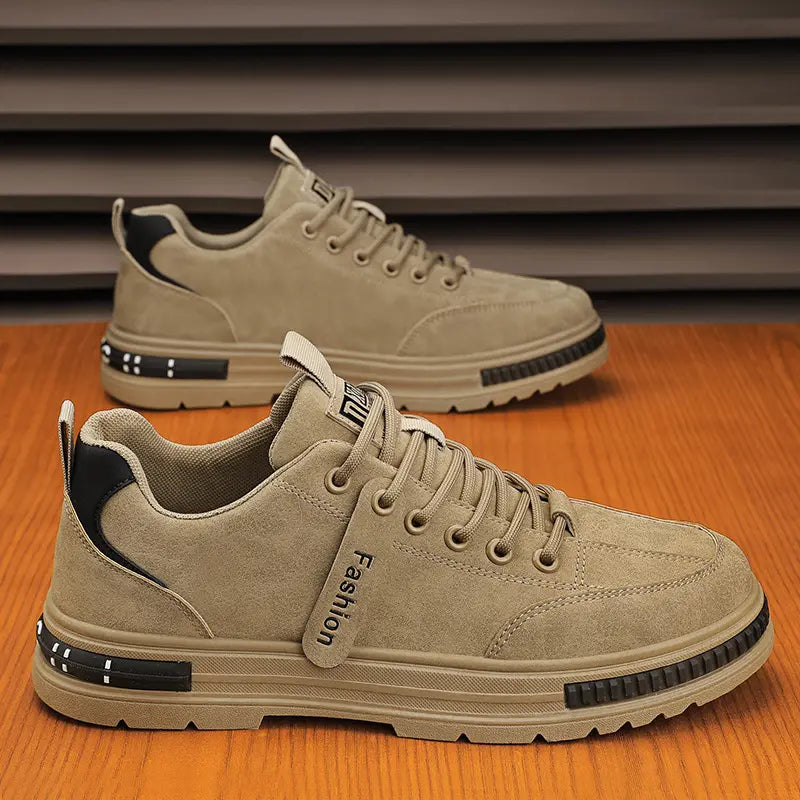 👟🔥🔥【39-44】Nové pánské měkké kožené tenisky na volný čas, pohodlné a prodyšné