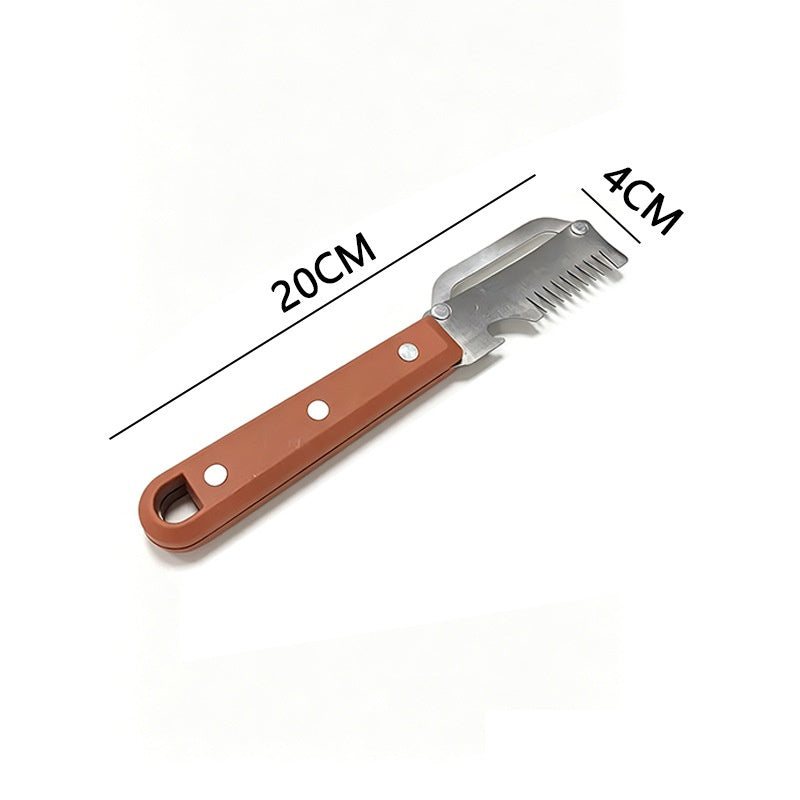 🔪💥Koupit 1 a získat 1 zdarma💥Multifunkční kráječ a škrabka z nerezové oceli🧅