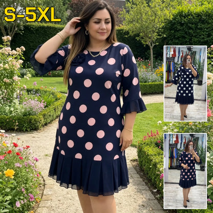 💟 Poslední den – sleva 50 % 【S–5XL】👗 Nové módní univerzální dámské šaty s přiléhavým střihem, elegantní a jednoduché