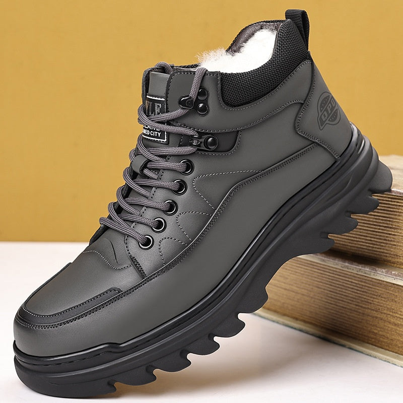 【39-44】❄️Nowe buty męskie, wygodne, lekkie, wyściełane polarem i wyjątkowo ciepłe.-4177383