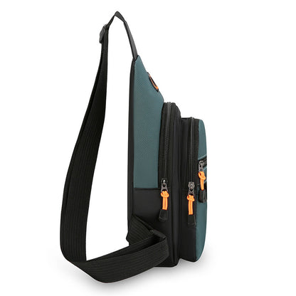 ☔️ Déšť? Žádný problém! ✨ Voděodolná crossbody kabelka s několika kapsami. 🎒