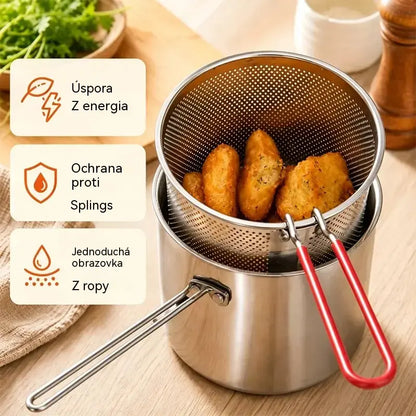 🍳🔥 POSLEDNÍ DEN! -50 % | Multifunkční fritéza 304 | Snadné, rychlé a bezproblémové vaření